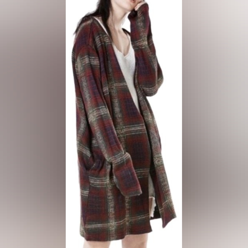 UNIF Nevermind Duster in Plaid